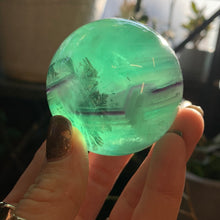 Load image into Gallery viewer, AAA Rainbow Fluorite Spheres