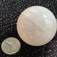 Load image into Gallery viewer, Blue Rose Quartz Sphere Small