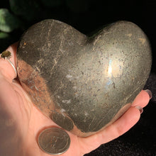 Load image into Gallery viewer, 828 Gram Pyrite Heart