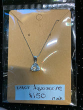 Load image into Gallery viewer, 1.4 CT Aquamarine Necklace