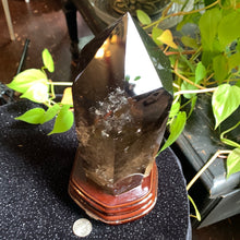 Load image into Gallery viewer, 3 kilo AA Smokey Quartz Tower 9.5”