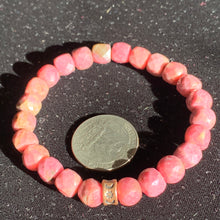 Load image into Gallery viewer, Faceted Cube Bead Bracelets *Super Unique*