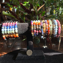 Load image into Gallery viewer, Faceted Cube Bead Bracelets *Super Unique*