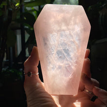 Load image into Gallery viewer, Rose Quartz Coffin Dish