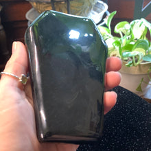 Load image into Gallery viewer, Black Obsidian Coffin Dish