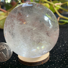 Load image into Gallery viewer, Small Quartz Enhydro Sphere 338 grams