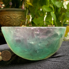 Load image into Gallery viewer, Rainbow Fluorite Bowl 1.79kg