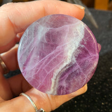 Load image into Gallery viewer, 2.8" Pink Fluorite Frenchie 182 grams