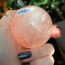 Load image into Gallery viewer, Medium Rose Quartz Spheres