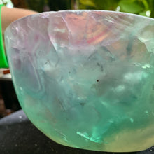 Load image into Gallery viewer, Rainbow Fluorite Bowl 1.79kg