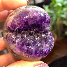 Load image into Gallery viewer, "Grape Jelly" Amethyst Cluster Druzy Spheres