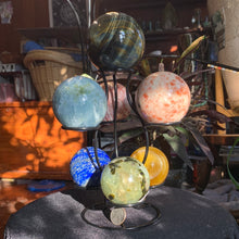 Load image into Gallery viewer, 7 Sphere Stand Design 2 ONLY BLACK