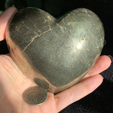Load image into Gallery viewer, 828 Gram Pyrite Heart