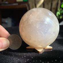Load image into Gallery viewer, Blue Rose Quartz Sphere Medium