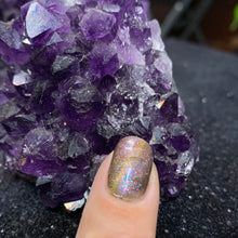 Load image into Gallery viewer, "Grape Jelly" Amethyst Cluster Mini Cathedrals