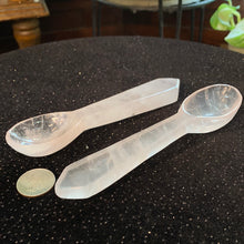 Load image into Gallery viewer, Rose Quartz Carved Spoon *SALE*