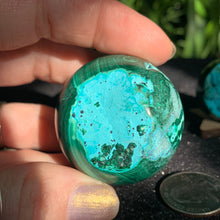 Load image into Gallery viewer, Malachite/Chrysocolla Spheres (3 sizes)