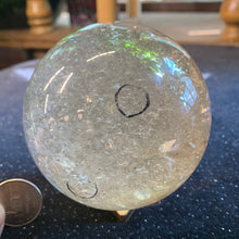 Load image into Gallery viewer, Quartz Enhydro Sphere 5 Bubbles!