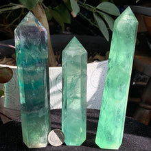 Load image into Gallery viewer, AA Green Fluorite Towers- Many Sizes to Choose From!