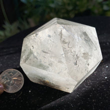 Load image into Gallery viewer, Quartz Raw chunk with Enhydro and Phantom 510 grams