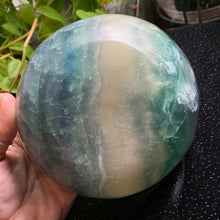 Load image into Gallery viewer, Rainbow Fluorite Bowl 1.79kg