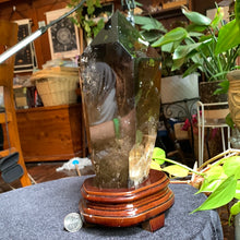 Load image into Gallery viewer, 3 kilo AA Smokey Quartz Tower 9.5”