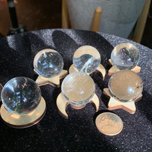 Load image into Gallery viewer, Small Clear Quartz Spheres