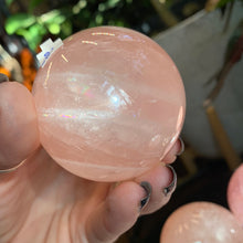 Load image into Gallery viewer, Medium Rose Quartz Spheres