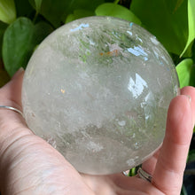 Load image into Gallery viewer, Quartz Enhydro Sphere 1.25 Kilo