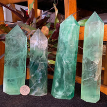 Load image into Gallery viewer, AA Green Fluorite Towers- Many Sizes to Choose From!