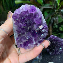 Load image into Gallery viewer, "Grape Jelly" Amethyst Cluster Mini Cathedrals