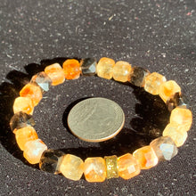 Load image into Gallery viewer, Faceted Cube Bead Bracelets *Super Unique*