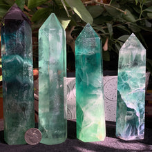 Load image into Gallery viewer, AA Green Fluorite Towers- Many Sizes to Choose From!