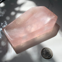 Load image into Gallery viewer, Rose Quartz Coffin Dish
