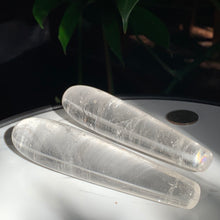 Load image into Gallery viewer, 5.1” Clear Quartz Wand- 2 to choose from!
