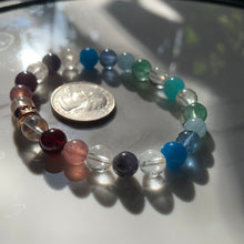 Load image into Gallery viewer, HQ Topaz Rainbow 7.5&quot; Bracelet
