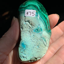 Load image into Gallery viewer, 172g Malachite with Blue Cornetite and Chrysocolla Chunk
