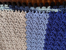 Load image into Gallery viewer, Handmade Crocheted Baby Blanket 36” x 42.5”
