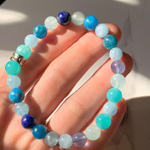 Load image into Gallery viewer, 8mm Sea Vibes Bracelet 7.5”
