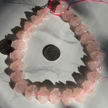 Load image into Gallery viewer, Rose Quartz Specialty Carved Beads
