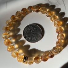 Load image into Gallery viewer, HQ 8mm Brazilian Citrine Bracelet
