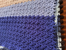 Load image into Gallery viewer, Handmade Crocheted Baby Blanket 36” x 42.5”
