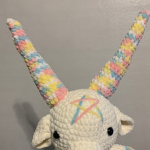 Load image into Gallery viewer, Crocheted Amigurumi Baphomet 20”
