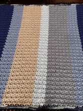 Load image into Gallery viewer, Handmade Crocheted Baby Blanket 36” x 42.5”
