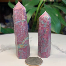 Load image into Gallery viewer, New! Ruby Kyanite Points
