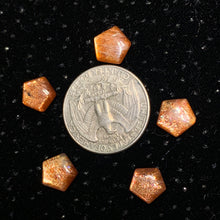 Load image into Gallery viewer, 9mm Mini Confetti Sunstone Star Carving
