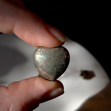Load image into Gallery viewer, Mini Pyrite 20mm Hearts and 19mm Stars
