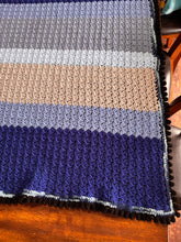 Load image into Gallery viewer, Handmade Crocheted Baby Blanket 36” x 42.5”
