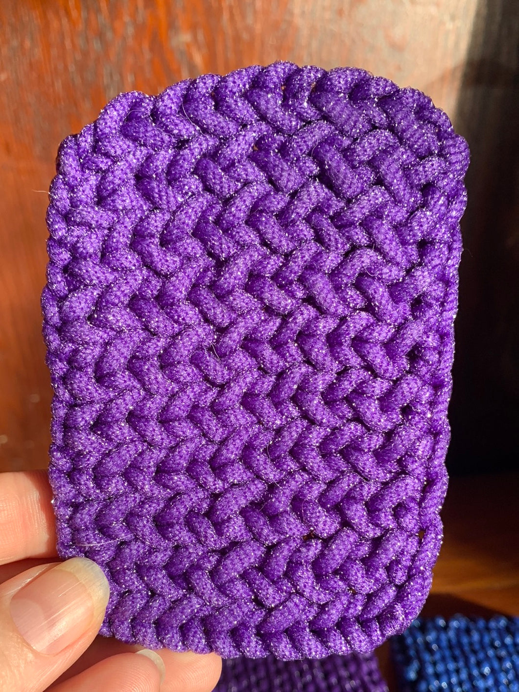 Hand Knitted Scrub Pad-Different sizes to choose from!