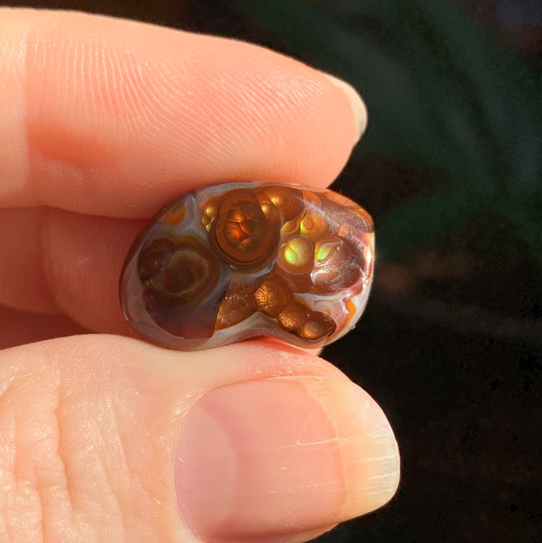 RARE Fire Agate cabs! 4 to choose from!